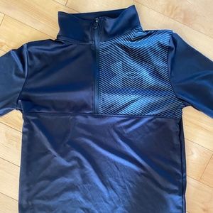 UNDER ARMOUR YOUTH BOYS DRI FIT HALF ZIP PULLOVER SIZE XLARGE